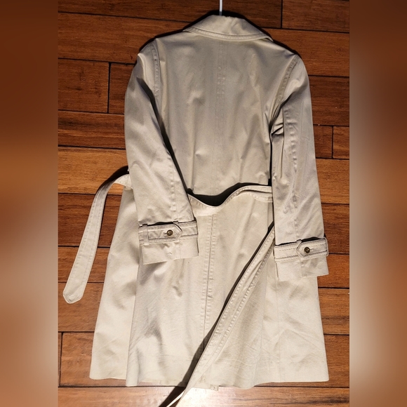 Coach Trench Coat Khaki Size L - Picture 5 of 6